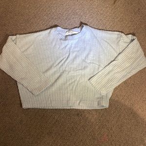 girls blue long sleeve shirt size 8/10 canadian